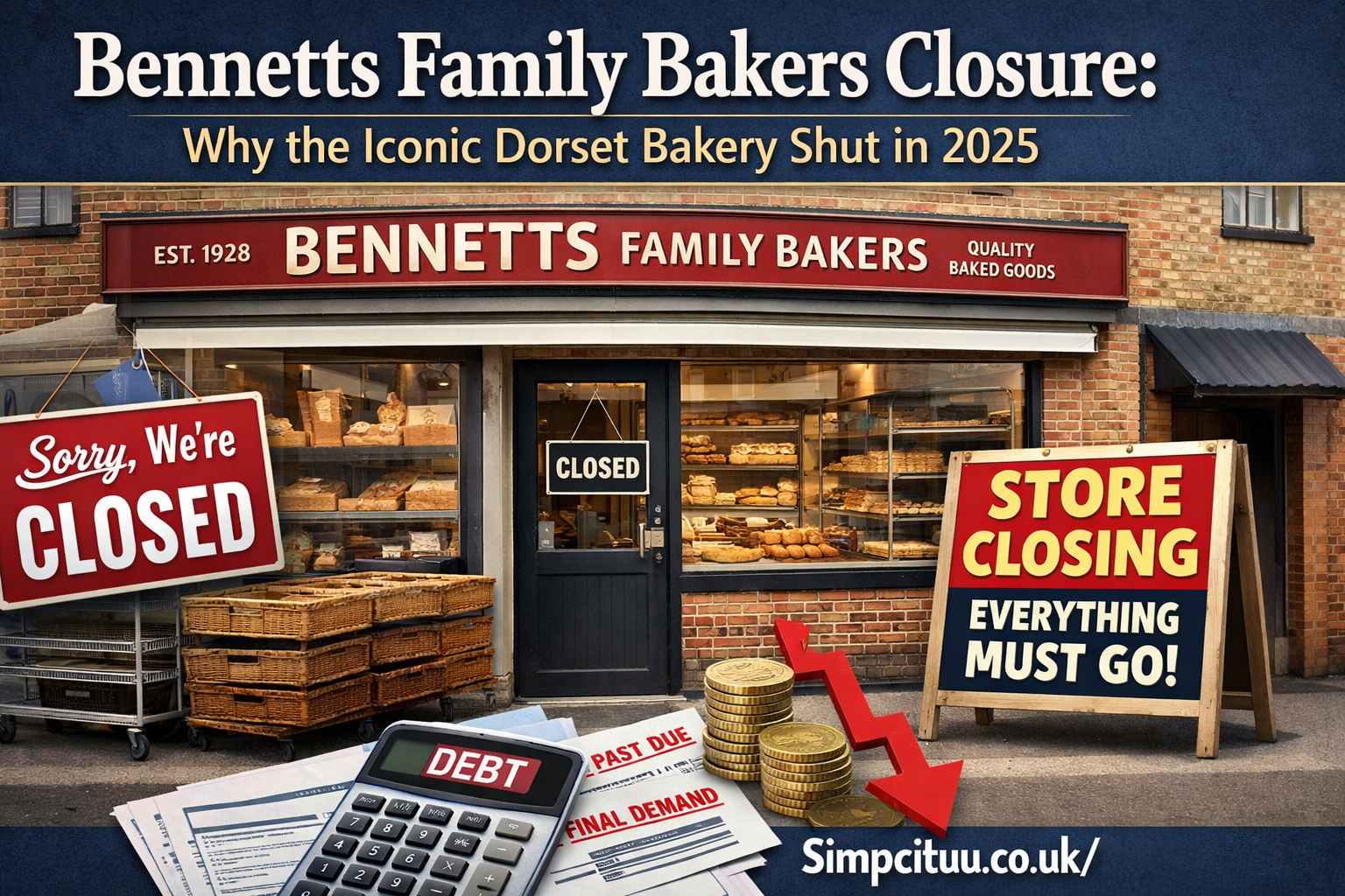 bennetts family bakers closure