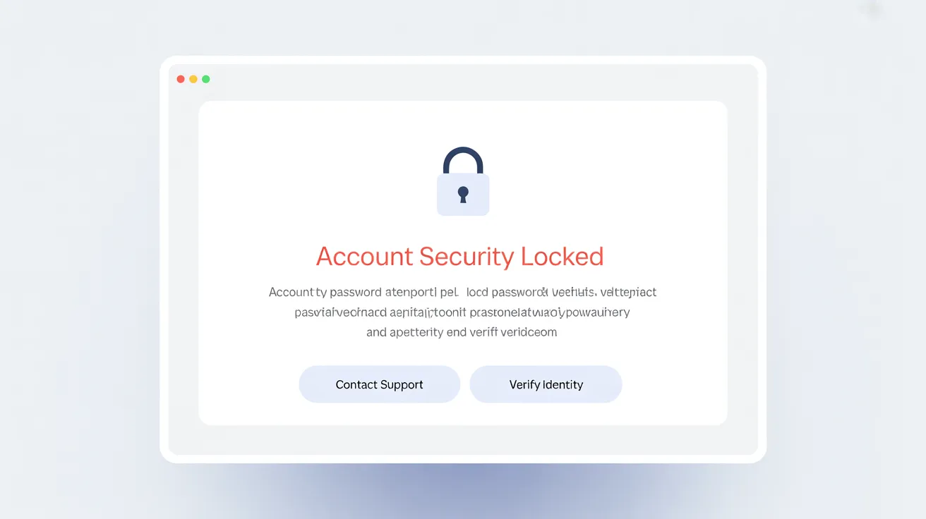 Simpcity Account Security Locked