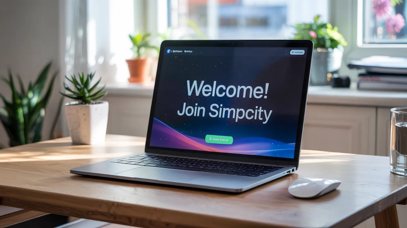 Simpcity Create Account