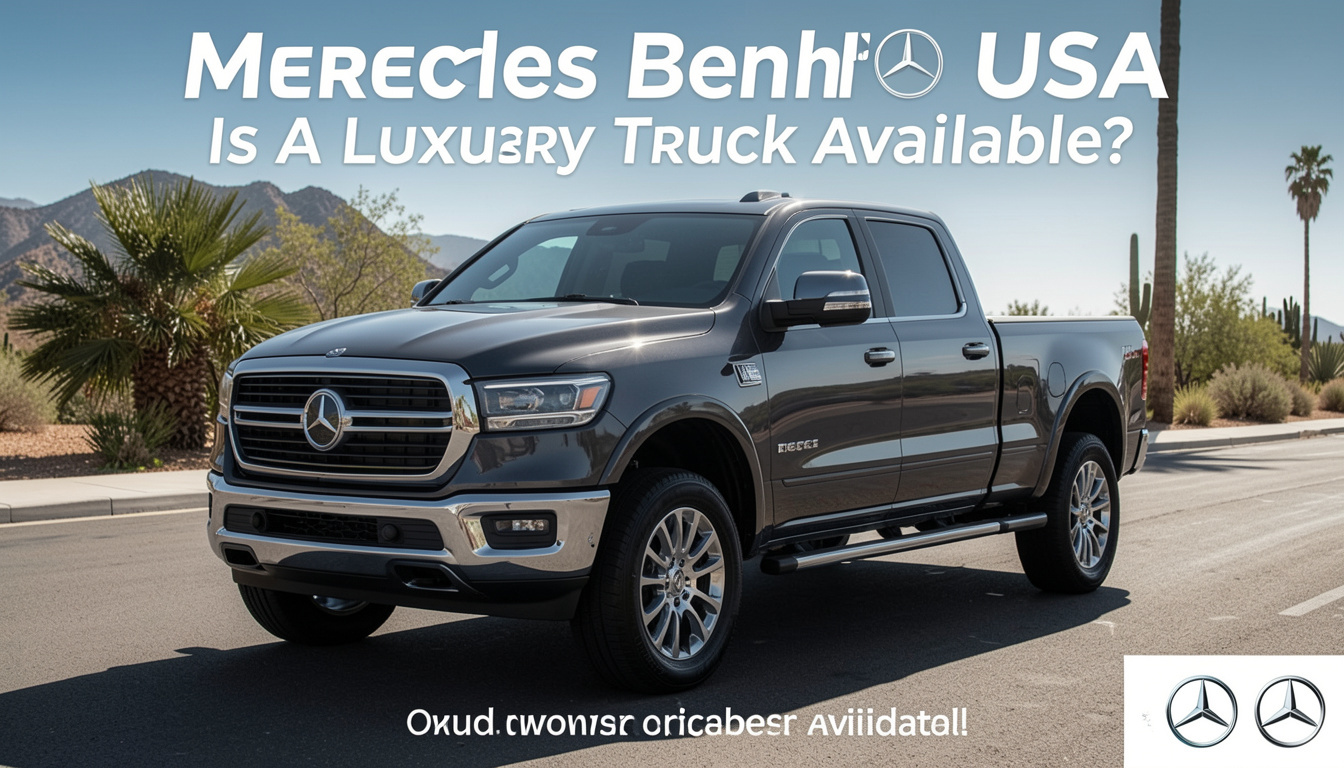 mercedes benz pickup usa